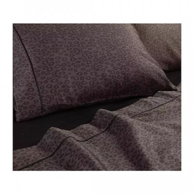 Nef-Nef Homeware Leonar Σετ Σεντόνια Υπέρδιπλα 240x270εκ. Anthracite (4τμχ)