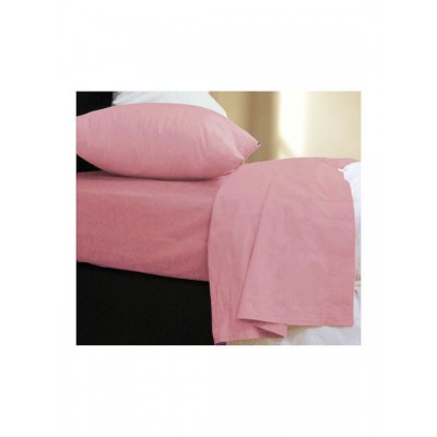 Nef-Nef Homeware Basic Σεντόνι Ημίδιπλο με Λάστιχο 120x200+30εκ. 1011 Pink