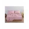 Nef-Nef Homeware Basic Σεντόνι Ημίδιπλο με Λάστιχο 120x200+30εκ. 1011 Pink