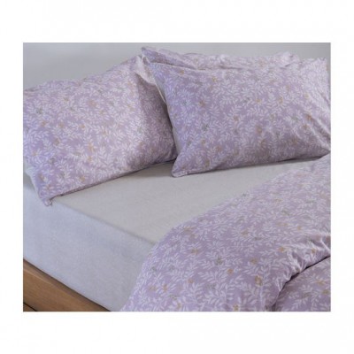 Nef-Nef Homeware Cylia Σετ Σεντόνια Υπέρδιπλα με Λάστιχο 160x200+35εκ. 4 (4τμχ)