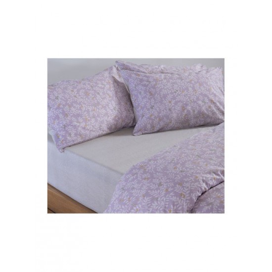 Nef-Nef Homeware Cylia Σετ Σεντόνια Υπέρδιπλα με Λάστιχο 160x200+35εκ. 4 (4τμχ)