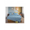 Nef-Nef Homeware Σετ Σεντόνια Μονά Βαμβακερά Dog Life Blue 170x260cm 3τμχ