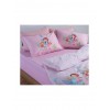 Nef-Nef Homeware Σετ Σεντόνια Μονά Βαμβακερά Welcome To India Lilac 170x260cm 3τμχ
