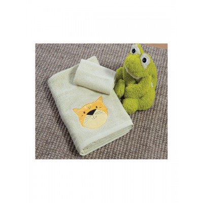 Nef-Nef Homeware Σετ Βρεφικές Πετσέτες 2τμχ Jungle Music Jungle Music Βάρους 420gr/m²