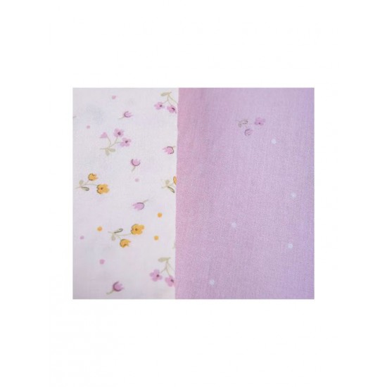 Nef-Nef Homeware Σετ Βρεφικά Σεντόνια Λίκνου Βαμβακερά Cute & Sweet Εκρού 70x120εκ.