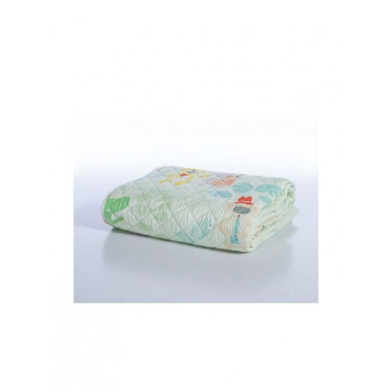 Nef-Nef Homeware Παιδικό Κουβερλί Μονό Jungle Music Green 180x240εκ.