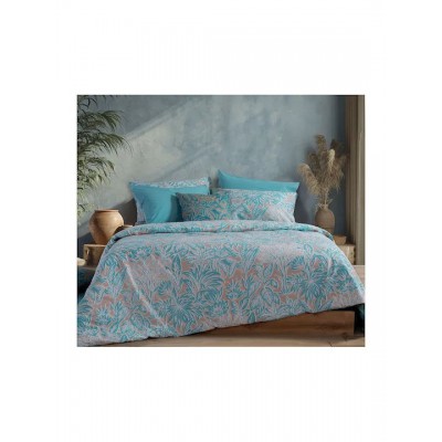 Nef-Nef Homeware Charisma Σετ Σεντόνια King Size με Λάστιχο 270x270+35εκ. Μπλε (4τμχ)