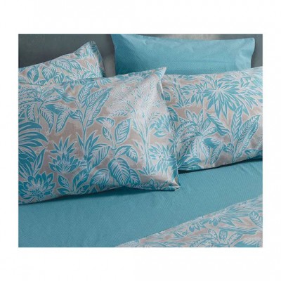 Nef-Nef Homeware Charisma Σετ Σεντόνια King Size με Λάστιχο 270x270+35εκ. Μπλε (4τμχ)