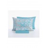 Nef-Nef Homeware Charisma Σετ Σεντόνια King Size με Λάστιχο 270x270+35εκ. Μπλε (4τμχ)