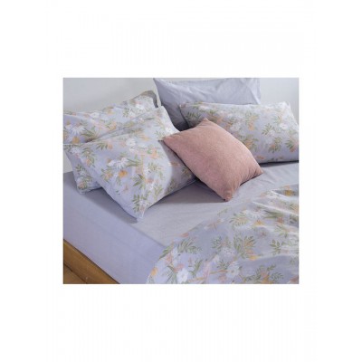 Nef-Nef Homeware Dreamel Σετ Σεντόνια Υπέρδιπλα με Λάστιχο 160x200+35εκ. Γαλάζιο (4τμχ)