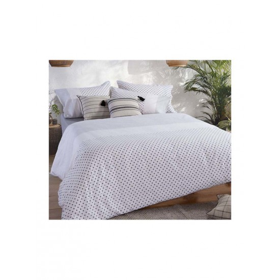 Nef-Nef Homeware Donter Σετ Σεντόνια Υπέρδιπλα με Λάστιχο 160x200+35εκ. Εκρού (4τμχ)