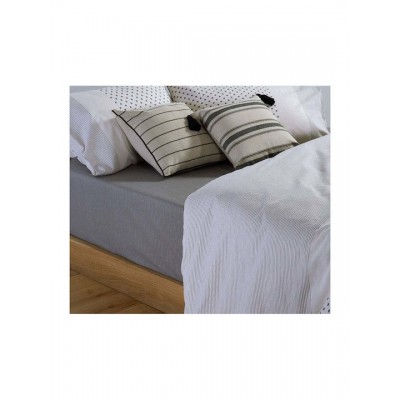 Nef-Nef Homeware Donter Σετ Σεντόνια Υπέρδιπλα με Λάστιχο 160x200+35εκ. Εκρού (4τμχ)