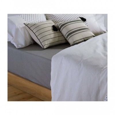 Nef-Nef Homeware Donter Σετ Σεντόνια Υπέρδιπλα με Λάστιχο 160x200+35εκ. Εκρού (4τμχ)