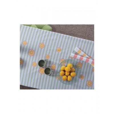 Nef-Nef Homeware Τραπεζομάντηλο Βαμβακερό Αλέκιαστο Lemonade Lemonade 140x240εκ.