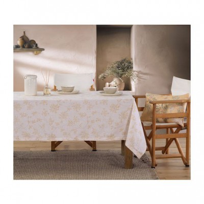 Nef-Nef Homeware Τραπεζομάντηλο Βαμβακερό Foxy Ecru 150x250εκ.