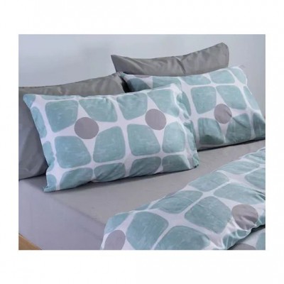 Σετ Σεντόνια Υπέρδιπλα 4 Τεμαχίων Nef-nef Casual Coreo Aqua 240x270