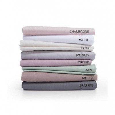 Nef-Nef Homeware Elements 24 Σεντόνι Υπέρδιπλο 240x270εκ. PALE MAUVE 
