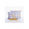 Nef-Nef Homeware Casual Σετ Σεντόνια Υπέρδιπλα με Λάστιχο 160x200+35εκ. Κίτρινο (4τμχ)