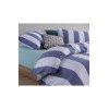 Nef-Nef Homeware Casual Σετ Σεντόνια Υπέρδιπλα με Λάστιχο 160x200+35εκ. Denim (4τμχ)