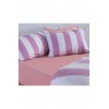 Nef-Nef Homeware Casual Σετ Σεντόνια Υπέρδιπλα με Λάστιχο 160x200+35εκ. Mauve (4τμχ)