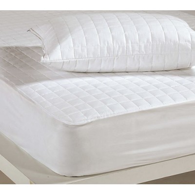 Nef-Nef Homeware Προστατευτικό Επίστρωμα Διπλό με Φούστα Λευκό 140x200+30εκ.