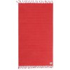Nef-Nef Homeware Expression Βαμβακερή Κοραλί με Κρόσσια 160x80εκ.
