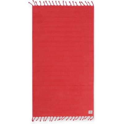 Nef-Nef Homeware Expression Βαμβακερή Κοραλί με Κρόσσια 160x80εκ.