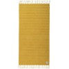 Nef-Nef Homeware Expression Βαμβακερή Κίτρινη με Κρόσσια 160x80εκ.