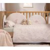 Nef-Nef Homeware Country Bunny Πάντα Κλασική για τα Κάγκελα της Κούνιας Εκρού 40cm