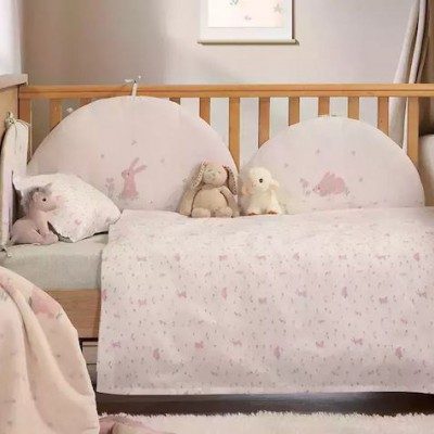 Nef-Nef Homeware Country Bunny Πάντα Κλασική για τα Κάγκελα της Κούνιας Εκρού 40cm