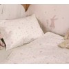 Nef-Nef Homeware Country Bunny Πάντα Κλασική για τα Κάγκελα της Κούνιας Εκρού 40cm