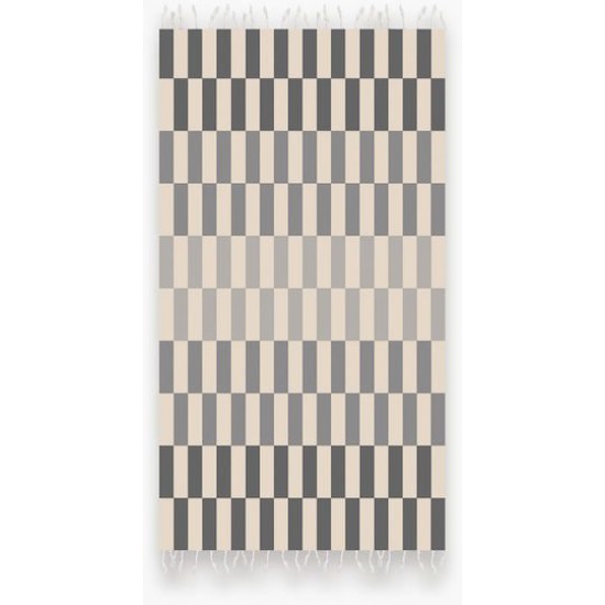 Nef-Nef Homeware Storin Βαμβακερή Γκρι 170x90εκ.