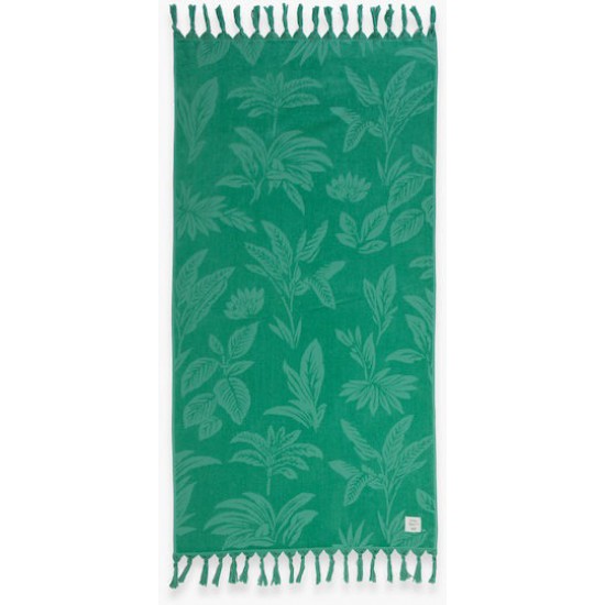 Nef-Nef Homeware Charisma Βαμβακερή Πράσινη 160x80εκ.