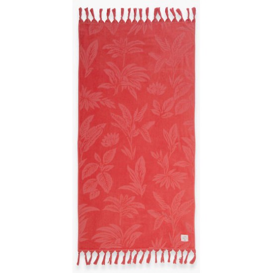 Nef-Nef Homeware Charisma Βαμβακερή Κοραλί 160x80εκ.