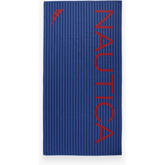 Nef-Nef Homeware Nautica-nau Πετσέτα Microfiber Σώματος Μπλε 160x80εκ.