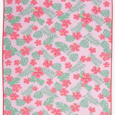 Nef-Nef Homeware Lets Go Tropic Παιδική Πετσέτα Θαλάσσης Ροζ 120x70εκ.