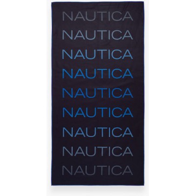 Nef-Nef Homeware Nautica-nau Πετσέτα Microfiber Σώματος Μαύρη 160x80εκ.