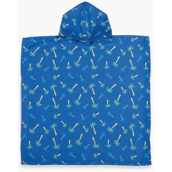 Nef-Nef Homeware Pineapples Dream Παιδικό Πόντσο Θαλάσσης Μπλε 65 x 65εκ.
