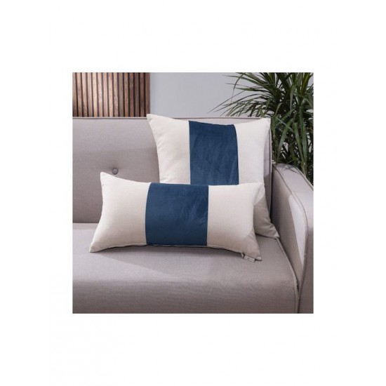 Teoran Διακοσμητική Μαξιλαροθήκη Linus από Βελούδο 04 50x50εκ.