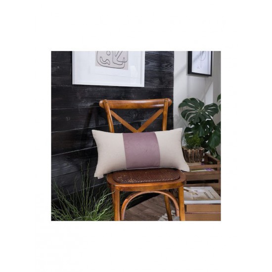 Teoran Διακοσμητική Μαξιλαροθήκη Linus από Βελούδο 12 50x50εκ.