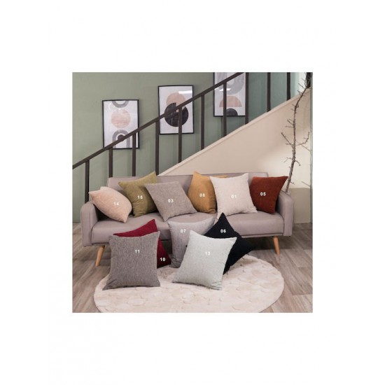 Teoran Διακοσμητική Μαξιλαροθήκη Basic 03 50x50εκ.