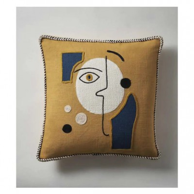 Gofis Home Διακοσμητική Μαξιλαροθήκη Loch από 100% Βαμβάκι 146 45x45εκ.