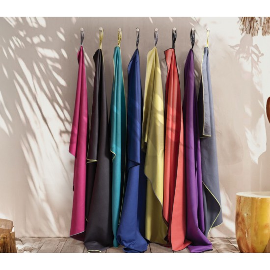 Nef-Nef Homeware Vivid Πετσέτα Σώματος Microfiber Μαύρο 170x90εκ.