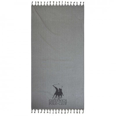 Παρεό (90x170) Greenwich Polo Club Beach 3794 D.Grey