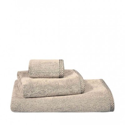 Greenwich Polo Club Σετ Πετσέτες Μπάνιου 3τμχ Cozy Black Βάρους 450gr/m²